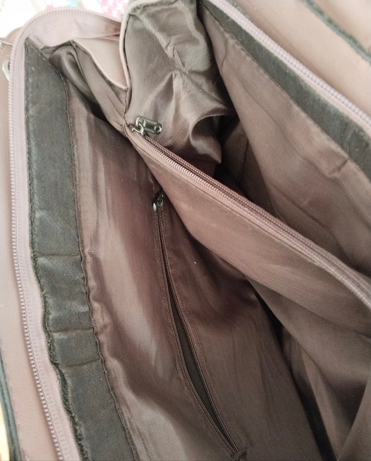 Minimalist Kahverengi Deri Kadın Çanta - Görsel 3