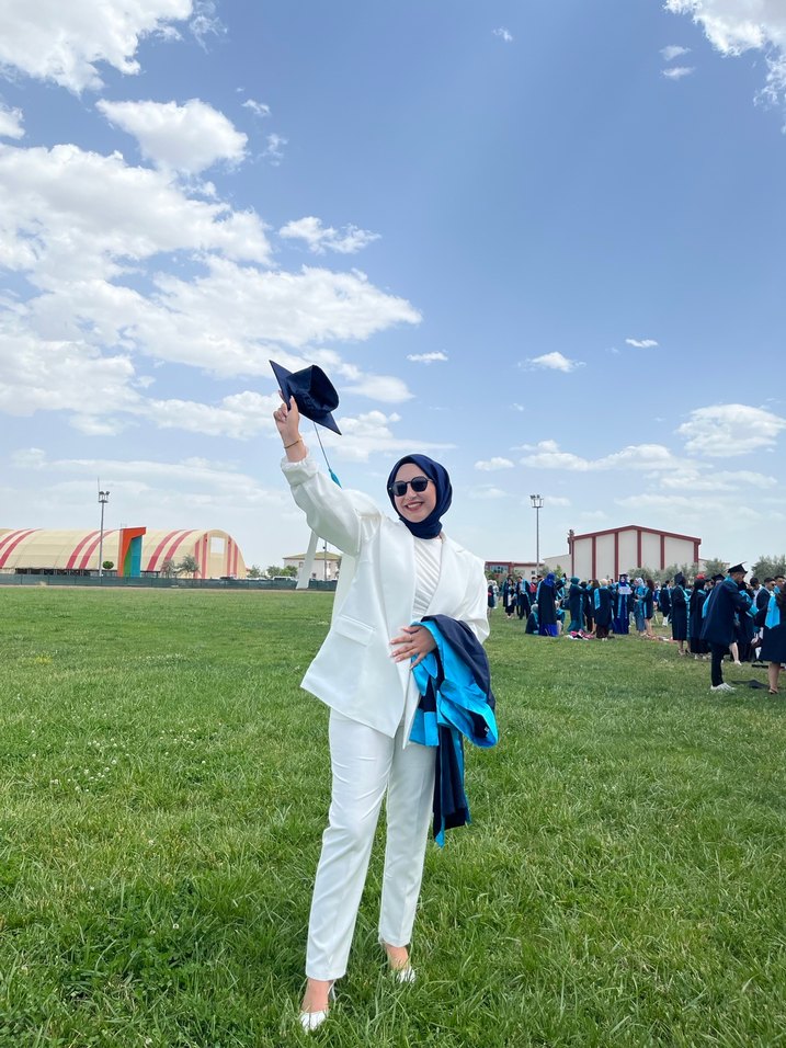 Beyaz Uzun Kollu blazer ceket - Görsel 2