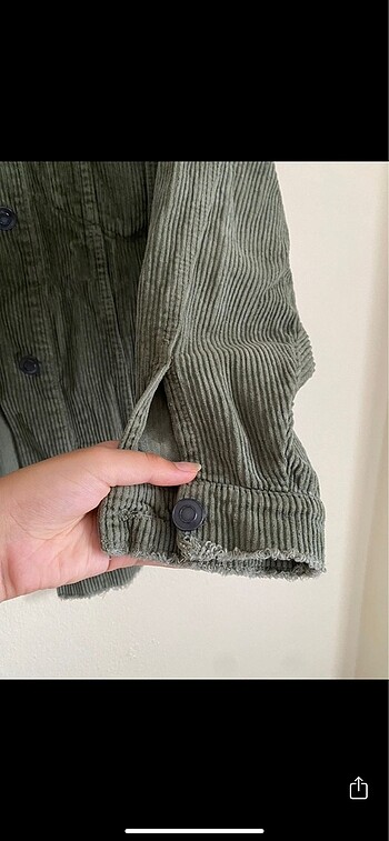 xs Beden yeşil Renk Zara ceket