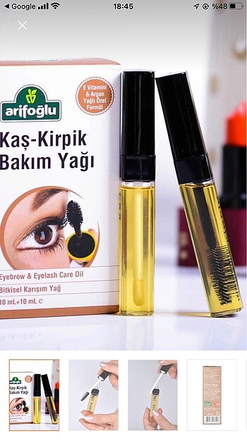 Arifoğlu kaş kirpik serumu