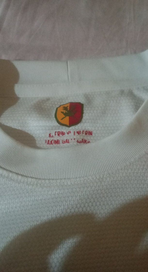 Beyaz Galatasaray Baskılı Kısa Kollu Tişört - Görsel 3