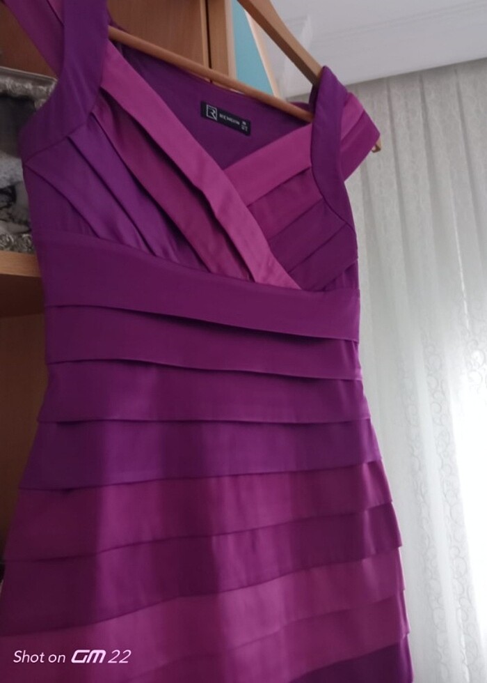 Özel tasarım kısa kokteyl elbisesi - Görsel 2