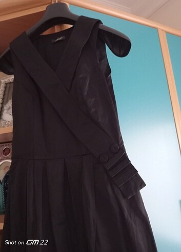 Dizalti kokteyl elbisesi - Görsel 2