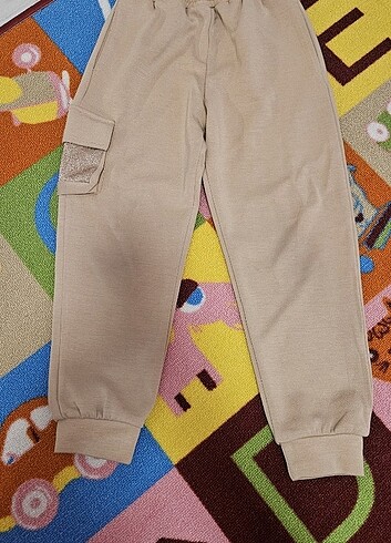 Kiz cocuk kargo eşofman  - Görsel 2