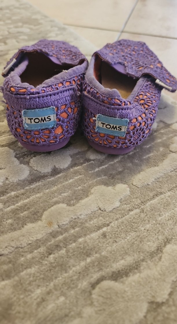 Mor Dantel İşlemeli Bohem Kız Babet - Görsel 3