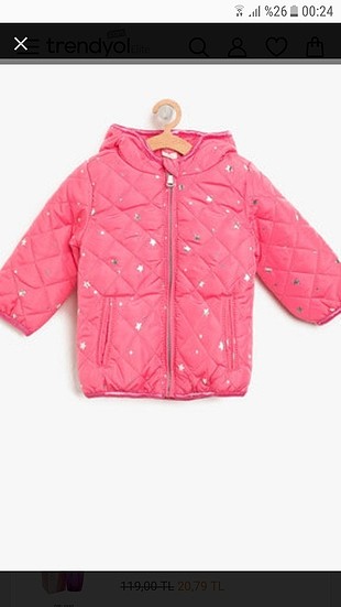 12-18 aylik bebek mont