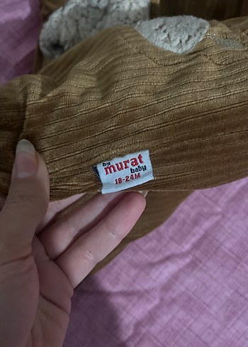 Kahverengi  Bebek Peluş Tulumu - Görsel 2