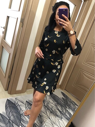 Zara Zara basic elbise mini