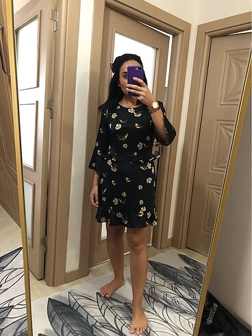 Zara basic elbise mini - Görsel 9