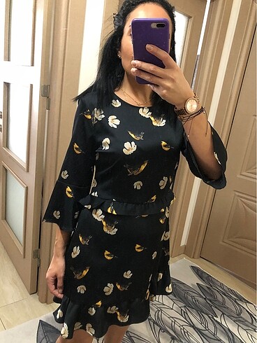 Zara basic elbise mini - Görsel 11