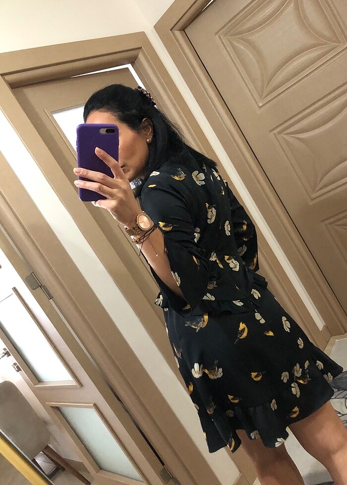 Zara basic elbise mini - Görsel 5