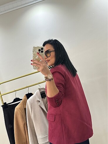 Massimo Dutti Massimodutti nubuk ceket