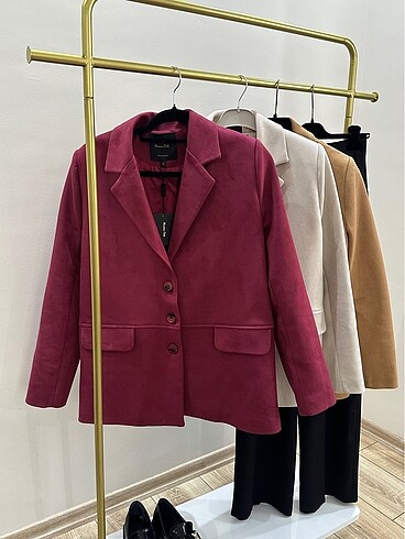 s Beden Massimodutti nubuk ceket