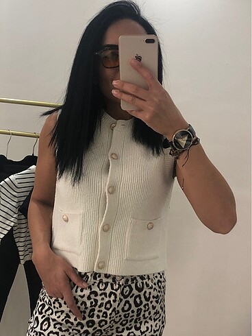 Diğer Zara modeli triko yelek birebir aynısı bu fiyata kaçmaz kızlar