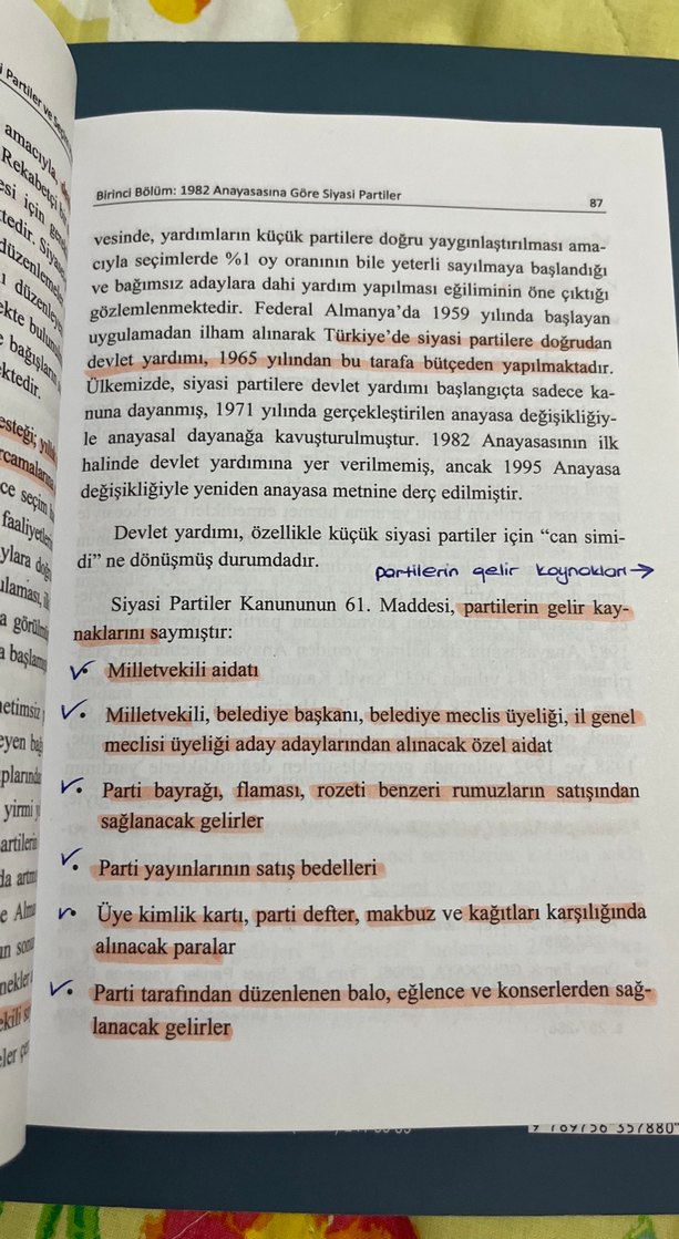 Siyasi Partiler ve Seçim hukuku kitabı Eşref İba - Görsel 2