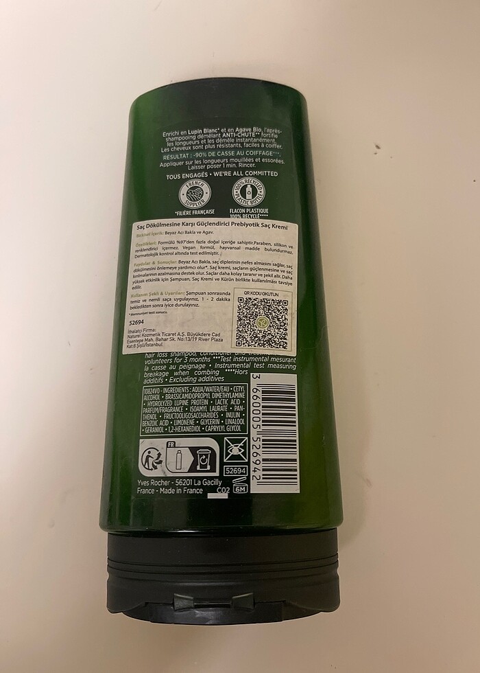 Yves rocher saç kremi - Görsel 2