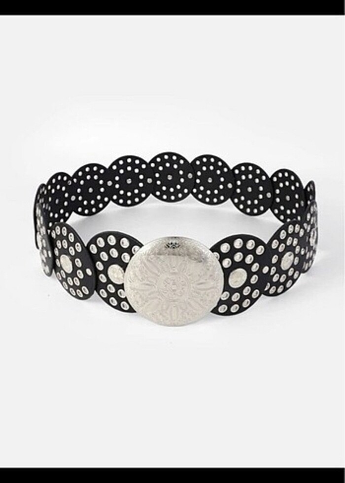 Kalın vintage kemer - Görsel 2