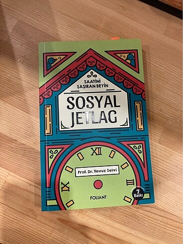 Sosyal jetlag kitabı
