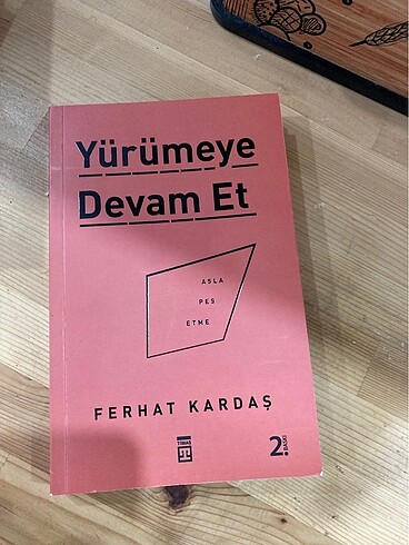 Yürümeye devam et kitabı