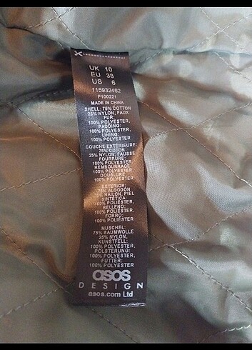 Asos desing parka - Görsel 8