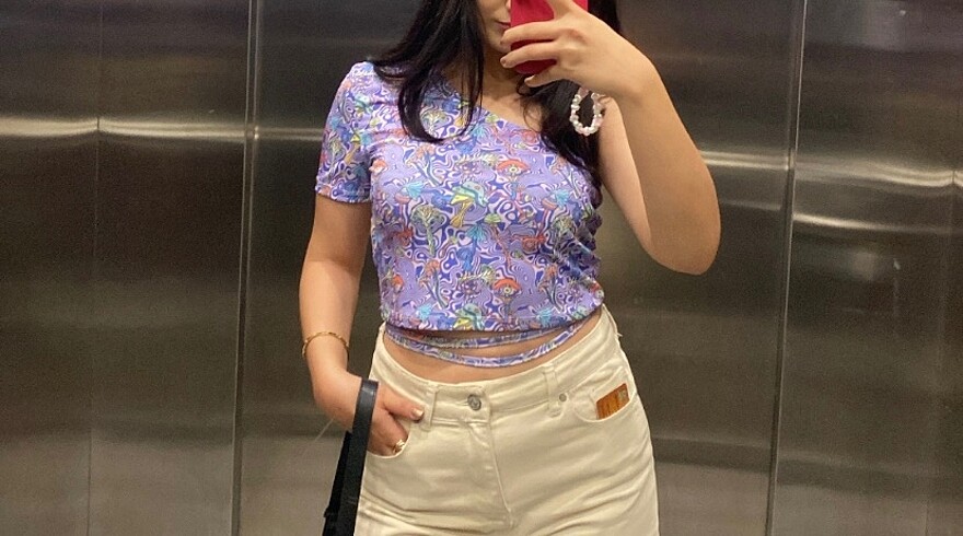 m Beden koton crop