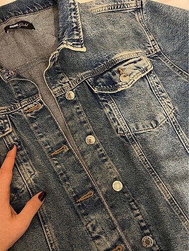 xl Beden mavi Renk mavi jean's kot ceket