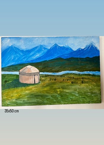 35x50 cm Boyutunda Manzara Tablosu
