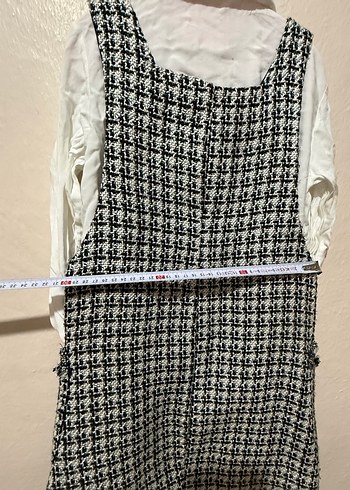 Chanel Kumaş Kız Çocuk Elbise - Görsel 5