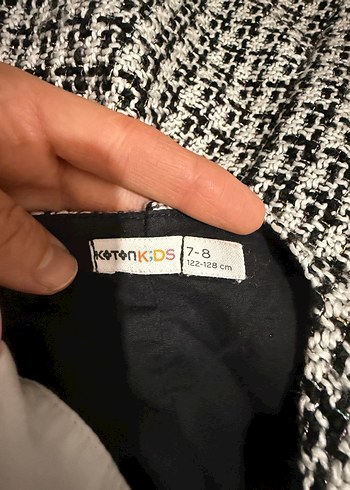 Chanel Kumaş Kız Çocuk Elbise - Görsel 6