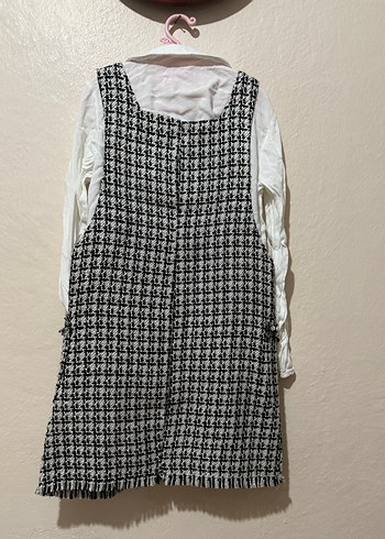 Chanel Kumaş Kız Çocuk Elbise - Görsel 3