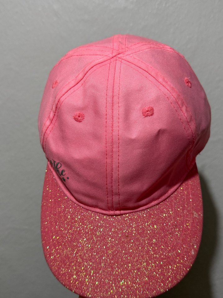 LC Waikiki Pembe Simli Çocuk Şapkası - Görsel 2