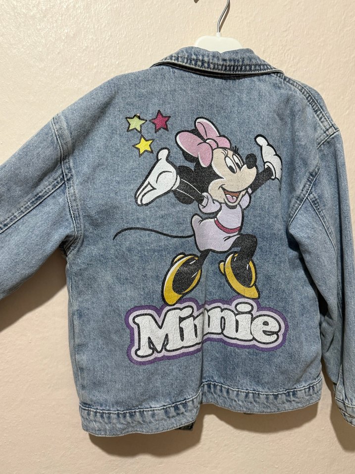 LC WAİKİKİ Kız Çocuk Nakışlı Oversize Denim Ceket - Görsel 4