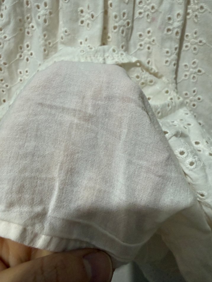 Kız Çocuk Beyaz Dantel Bohem Elbise - Görsel 3