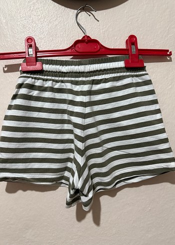 Çizgili Desenli Yeşil Gri Çocuk Takımı - Görsel 5