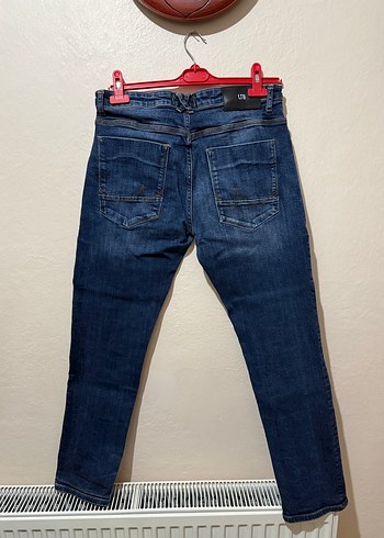 2 Adet-LTB Erkek Slimfit Denim Pantolon Lacivert ve Mavi - Görsel 2