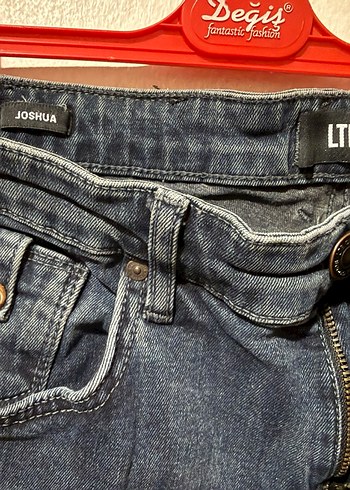 2 Adet-LTB Erkek Slimfit Denim Pantolon Lacivert ve Mavi - Görsel 7