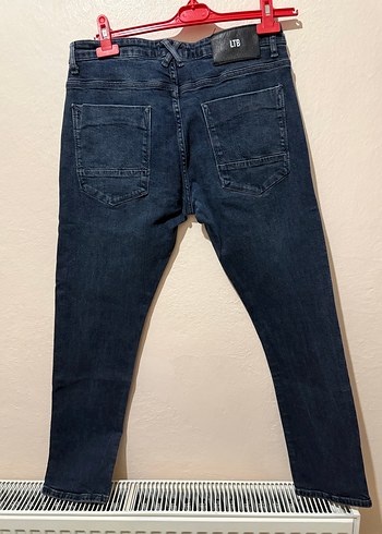 2 Adet-LTB Erkek Slimfit Denim Pantolon Lacivert ve Mavi - Görsel 9