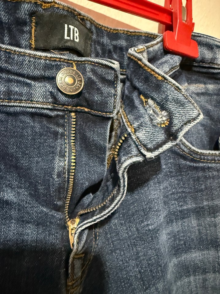 2 Adet-LTB Erkek Slimfit Denim Pantolon Lacivert ve Mavi - Görsel 4