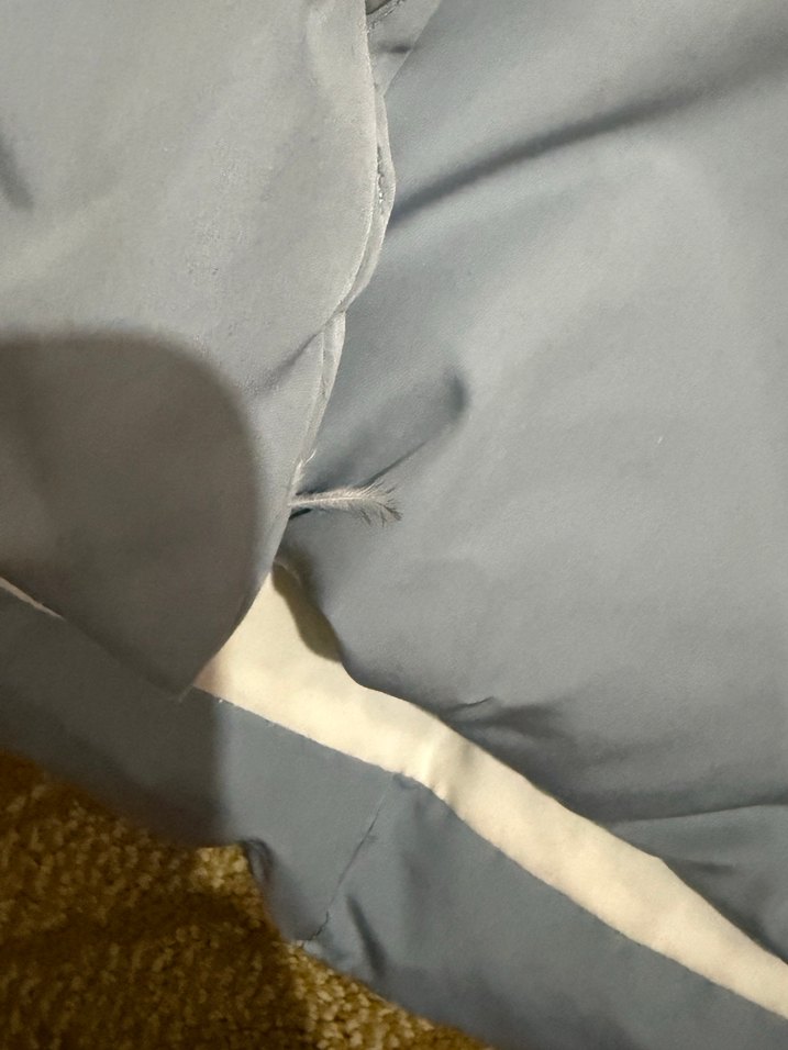 ZARA Gerçek Kaz Tüyü Kız Çocuk Mont - Görsel 5