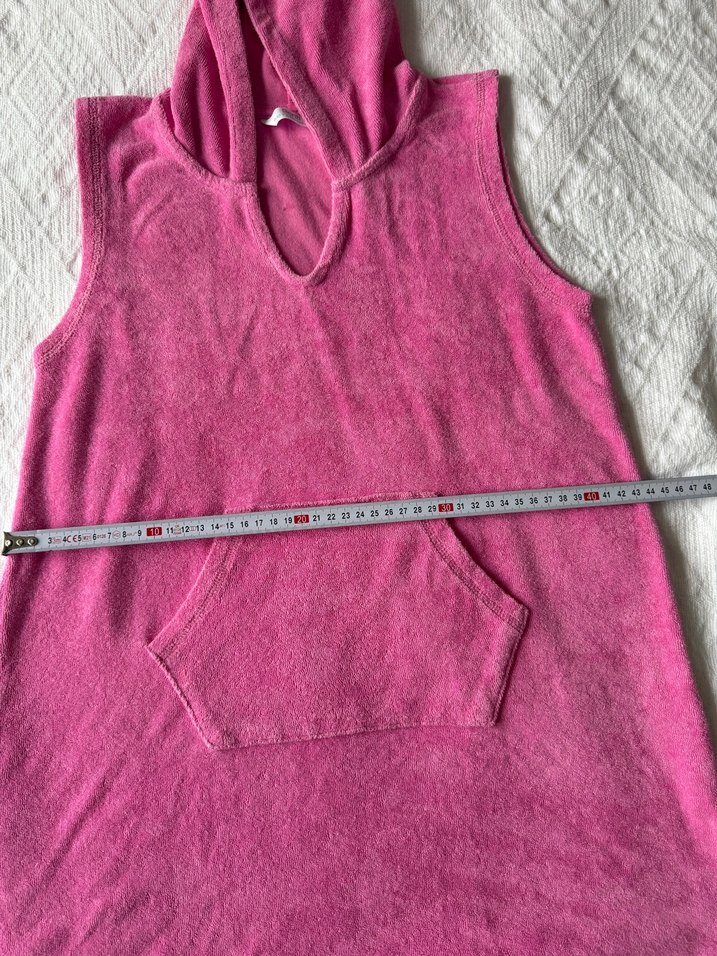 Penti Kız Çocuk Kapüşonlu havuz deniz pançosu- bornoz - Görsel 4