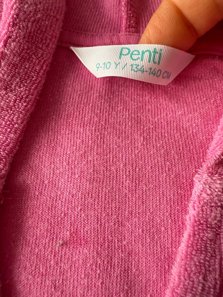 Penti Kız Çocuk Kapüşonlu havuz deniz pançosu- bornoz - Görsel 2