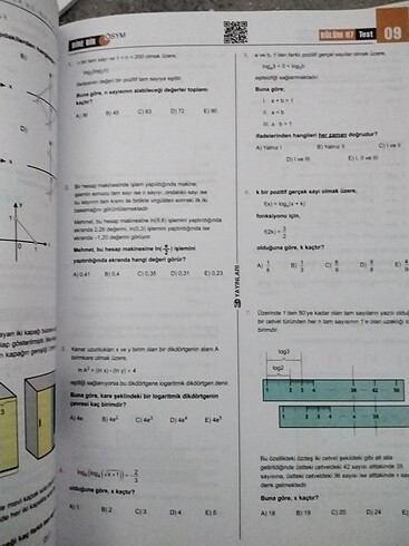  Beden Renk 3D ayt matematik soru bankasi