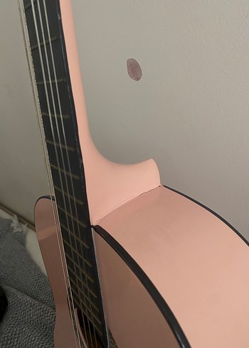 Pastel Pembe Klasik Gitar - Görsel 2