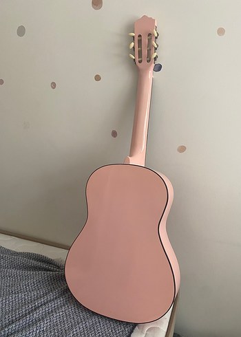 Pastel Pembe Klasik Gitar - Görsel 3