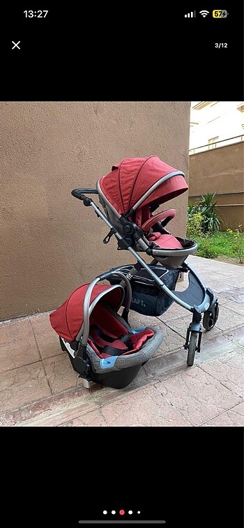 Kraft fit travel sistem bebek arabası