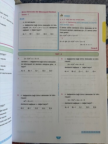  Beden Renk Sonuç yayınları Tyt Matematik