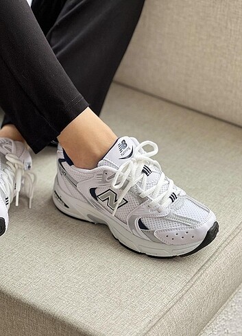 38 Beden çeşitli Renk NEW BALANCE BEYAZ LACİVERT 