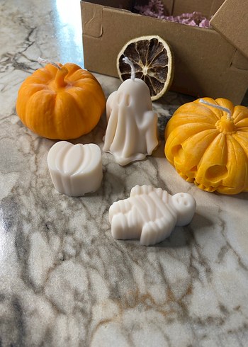 Zara Home Halloween Dekoratif Mum Seti