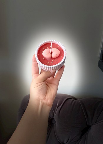 Pembe Dekoratif Mum