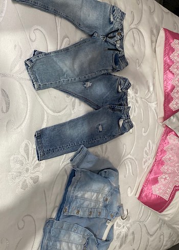 Gri Mavi Bol Kesim Erkek Kot Pantolon - Görsel 6